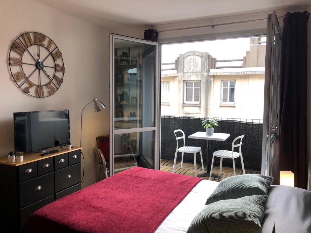 Studio Avec Balcon & Parking Gratuit - Tours Gare 外观 照片