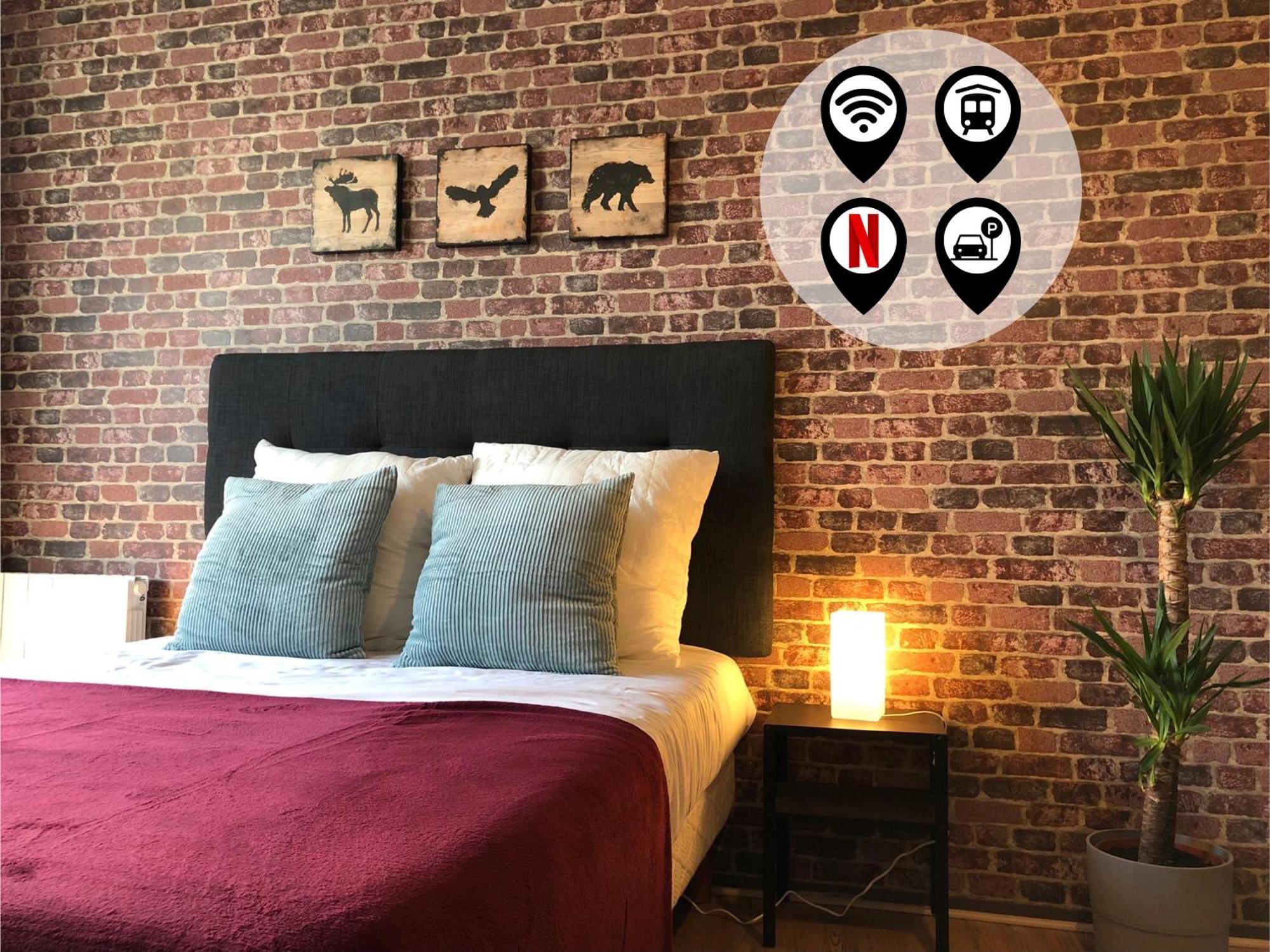 Studio Avec Balcon & Parking Gratuit - Tours Gare 外观 照片
